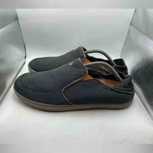 Olukai Nohea Mesh Men's Gray Slip-On Shoes size 11